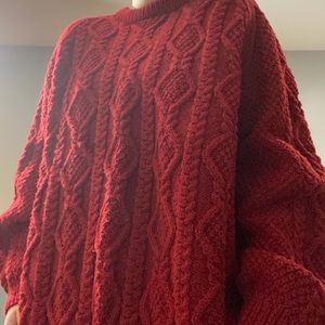 Handmade wool sweater